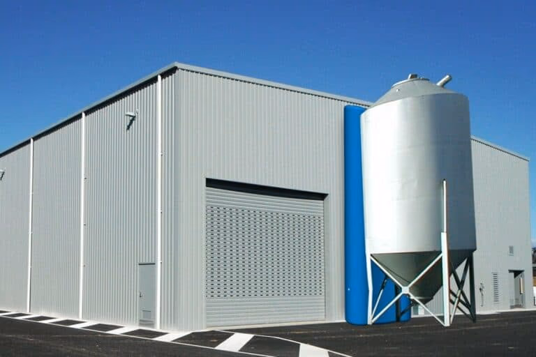 6appui latéral pour silo