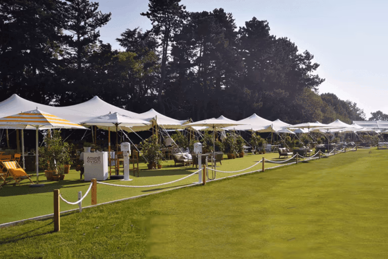 Tente stretch evian championship