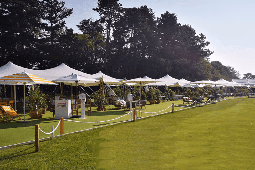 Tente stretch evian championship