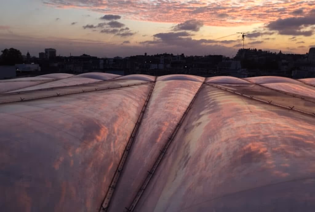 Etfe couché soleil