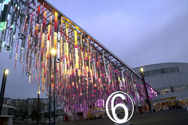 Auvent ETFE Parc des exposition - Porte de Versailles - Paris technologie Highpoint